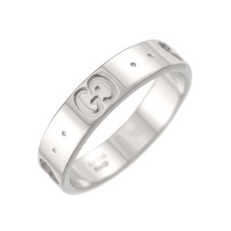 Gucci White Gold (18K) Band Ring (Pre-Owned)