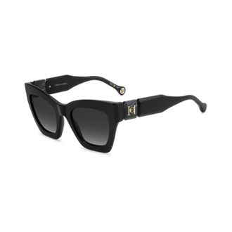 Carolina Herrera HER 0327/S Zonnebril - Dames - Accessoires - Zwart - Maat: 52 MM Poliester