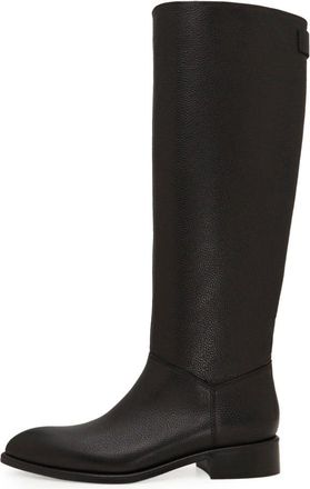 Cesare Gaspari Schoenen, Dames, Zwart, 38 EU, Leer, Lederen Laarzen tot op de Knie