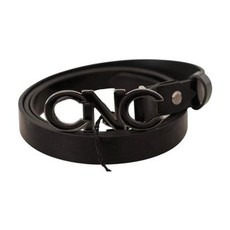 Costume National Classic Logo Leather Belt