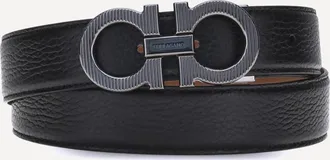 Ferragamo Cintura reversibile Gancini Man 100