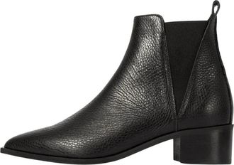 L37 Laarsjes met hak - Dames - Laarzen met Hak - Zwart - 37 EU - Schoenen