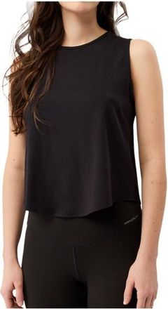 Mandala Cropped Tank Top Top für Damen | schwarz