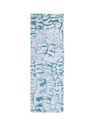 Lanvin Womens Scarf Dark Teal Wool Accessories