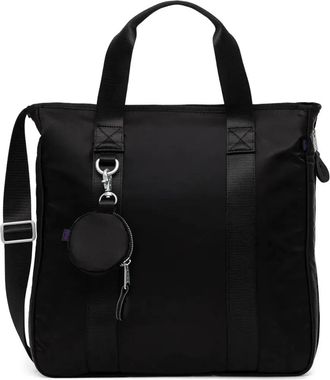 Alpha Industries UV detachable-pouch tote bag - Black