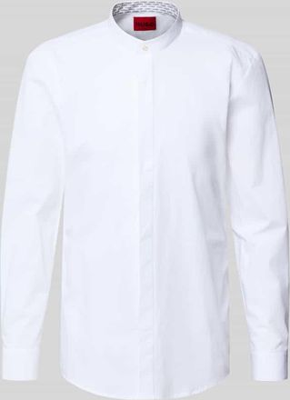 HUGO BOSS Slim Fit Businesshemd aus reiner Baumwolle Modell KALEB in Weiss, Gr&ouml;&szlig;e 38
