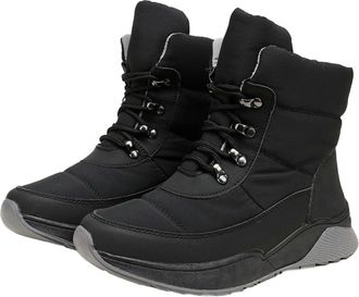 Generic Fur Boots for Women UK Shoes Anti Boot for Women Boots Waetpoof Womens Work Boot Black