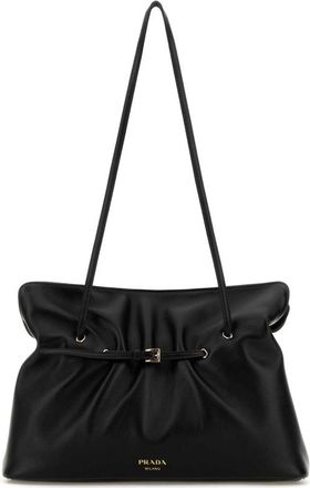 Prada Black Nappa Leather Shoulder Bag