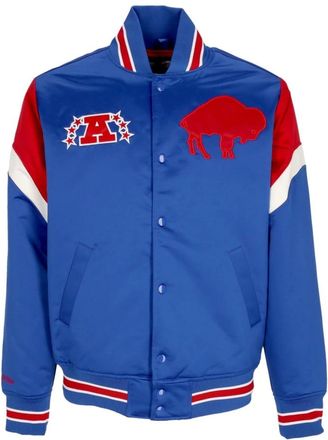Mitchell & Ness NFL Buffalo Bills Bomberjack - Heren - Bomber jackets - Blauw - L - Polyester - Jassen
