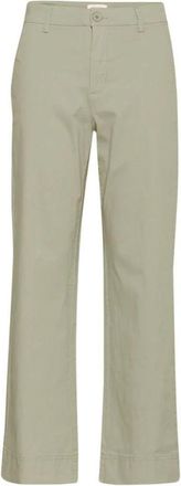 Part Two Chinos - Dames - Chinos - Groen - L - Broeken