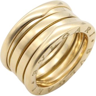 Bulgari Gold Yellow Gold (18K) Band Ring (Pre-Owned)
