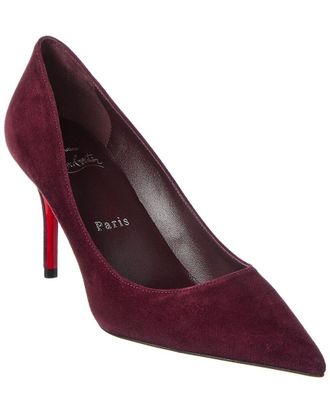 Christian Louboutin Miss Z 80 Suede Pump