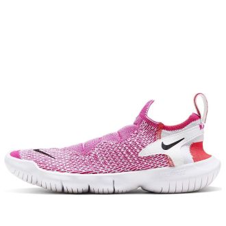 Nike (WMNS) Nike Free RN Flyknit 3.0 2020 Vast Grey Fire Pink CJ0267-002