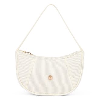 Freddy Borsa a spalla in velluto a coste con logo FY dorato