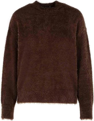 Moschino Brown Polyamide Sweater