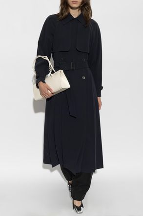 Max Mara Coat Calata, Womens, Navy Blue