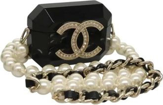 Chanel Pre-owned Plastica borse-chanel - - Pre-owned - Donna - Nero - ONE SIZE
