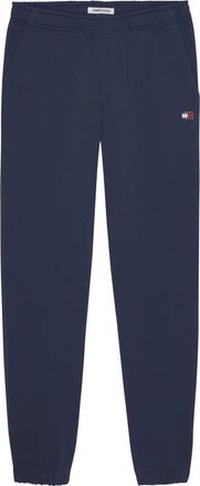 Tommy Jeans Broeken, Heren, Blauw, S, TJM Solid XS Badge Relaxed Sweatpant