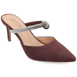 Journee Collection Women & apos;s Lunna Medium and Wide Width Evening Pumps