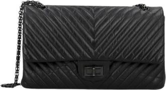 Chanel Pre-owned 2.55 Reissue Borsa a Spalla Grande - - Pre-owned - Donna - Nero - ONE SIZE