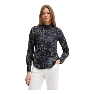 GANT Floral Buttoned Shirt - Dames - Overhemden - Veelkleurig - M - Katoen - Overhemden