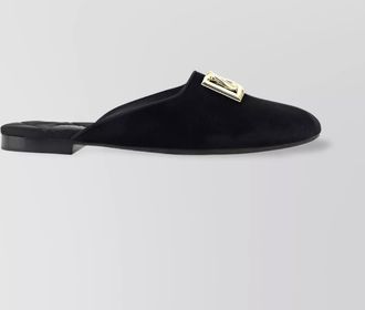 Dolce & Gabbana velvet sandals