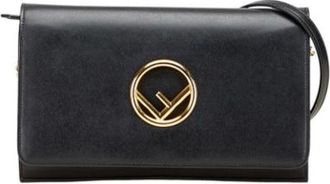 Fendi Pre-owned Cross Body Bags, female, Black, Size: ONE SIZE Pre-owned 8Bs004 Shoulder bag