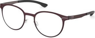 Ic! Berlin Robin Zonnebril - unisex - Brillen - Bruin - 50 MM - Accessoires