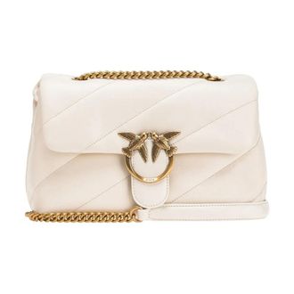 Pinko Love Classic Puff - female - PINKO - Shoulder Bags - White - ONE SIZE - Bags