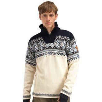 Dale of Norway Vail Weatherproof Sweater - Mens in Off White/smoke/navy Blue at Nordstrom, Size Xx-Large