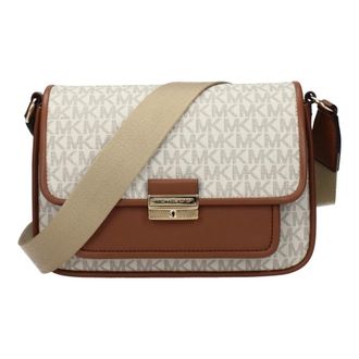Michael Kors Bolso Cruzado de Tela - Bags - Mujer - Beige - ONE SIZE
