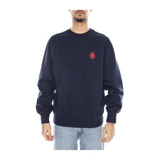 Edwin Crew Neck Sweatshirt - Heren - Sweatshirts - Blauw - M - Hoodies & sweatvesten