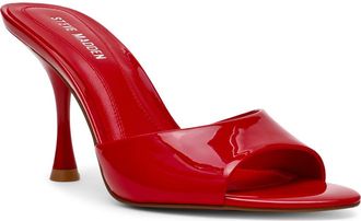 Steve Madden Santi Slide Sandal in Dk Red Pat at Nordstrom, Size 6