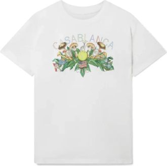 Casablanca T-Shirts, male, White, XS, Palm Springs Tennis Club T-Shirt