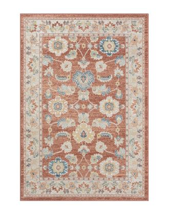 LR Home Lr Home Averie Traditional Floral Filigree Area Rug