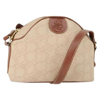 Chlo&eacute; Pre-owned Cross Body Bags, female, Beige, Size: ONE SIZE Pre-owned Leather Shoulder Bag