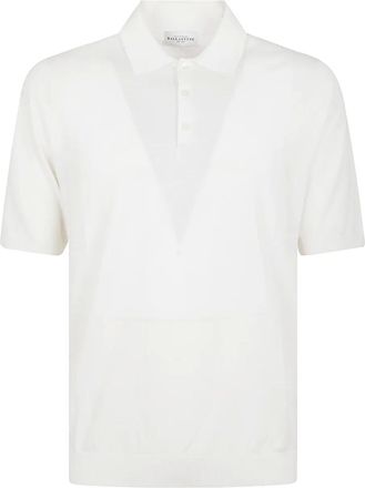 Ballantyne ultralight cotton polo shirt - men - Cotton - 48 - White