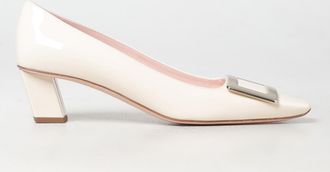 Roger Vivier D&eacute;collet&eacute; Belle Vivier in pelle verniciata con tacco basso