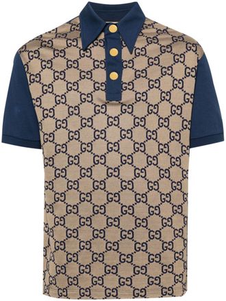 Gucci Polo Maxi GG - Blu