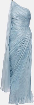 Maria Lucia Hohan Florencia one-shoulder silk gown