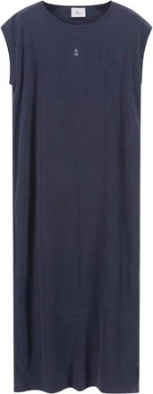 8pm Monterosso Dress - Dames - Casual kleedjes - Blauw - S - Polyester - Kleedjes