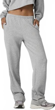 Vuori Clothing Sedona Straight Leg Sweatpant In Light Heather Grey