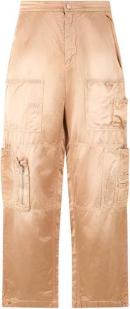 Diesel Broeken - Heren - Wijde Broeken - Beige - W38 - Broeken