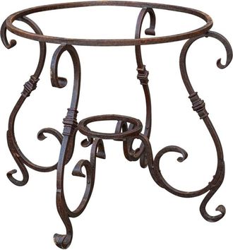 Biscottini International Base De Mesa De Hierro