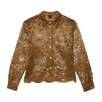 Oltre Mujer, Blusas y Camisas, Marr&oacute;n, Talla: 3XL