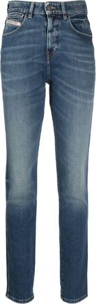 Diesel 1994 007L1 straight-leg jeans - women - Cotton/Hemp/Elastane - 30/32 - Blue