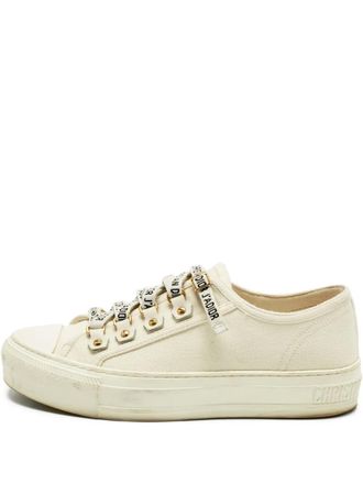 Dior WalknDior canvas sneakers - Neutrals