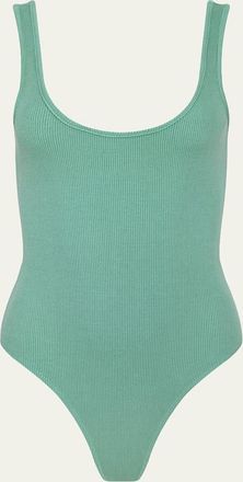 L'agence Nica Scoop-Neck Tank Bodysuit