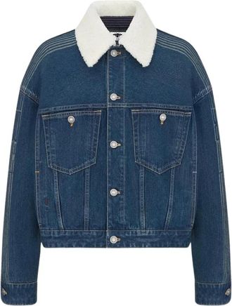 Dior Mujer, Chaquetas, Azul, Talla: M