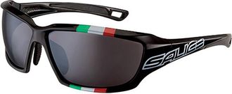 Salice 003 ITA Q NERO/RW NERO Mens Sunglasses Black Size Standard